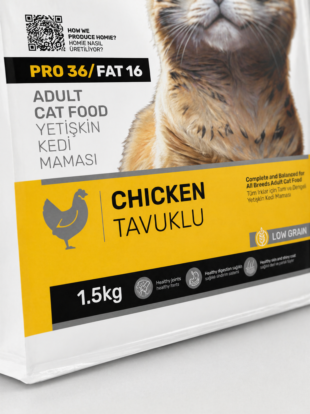Homie Super Premium Katze Adult | Huhn – Bild 2