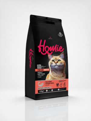 Homie Special Katze Adult Sterilisiert & Light | Lachs