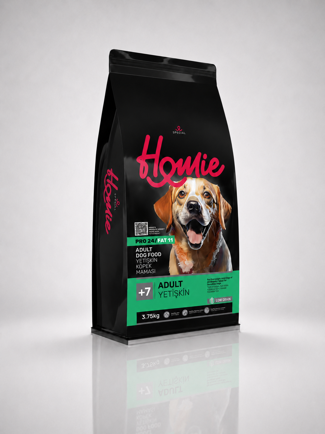 Homie Special Hund Senior | Huhn | Getreidereduziert | 7+ Jahre